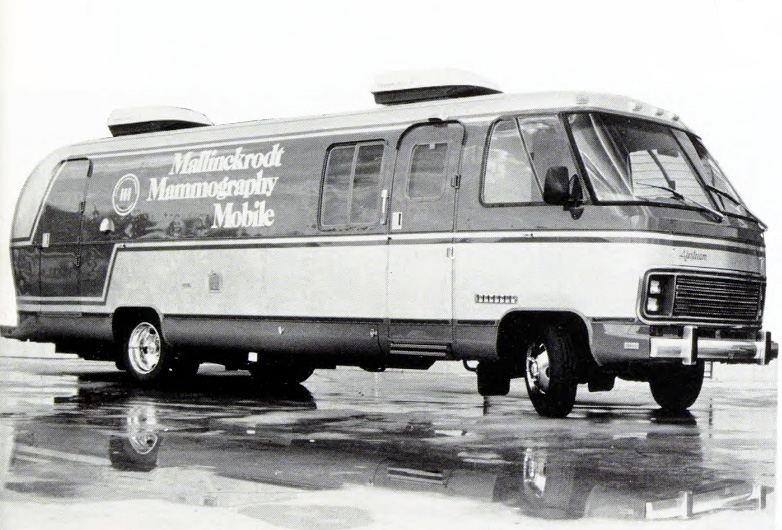 Mammography mobile from 1986