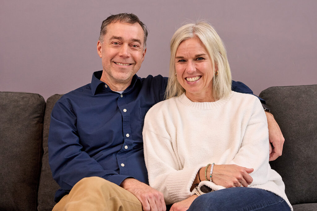 Scott Kiefer and his wife