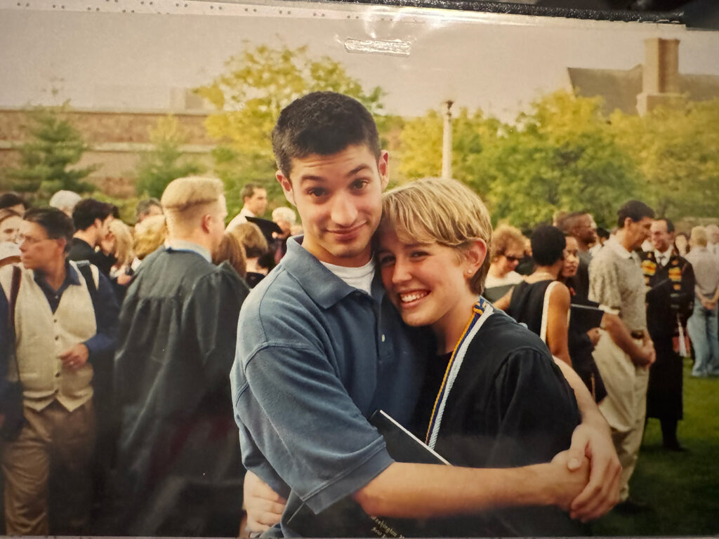 Mandee Polonsky, AB ’00, and her husband, Jonathan Polonsky, AB ’98